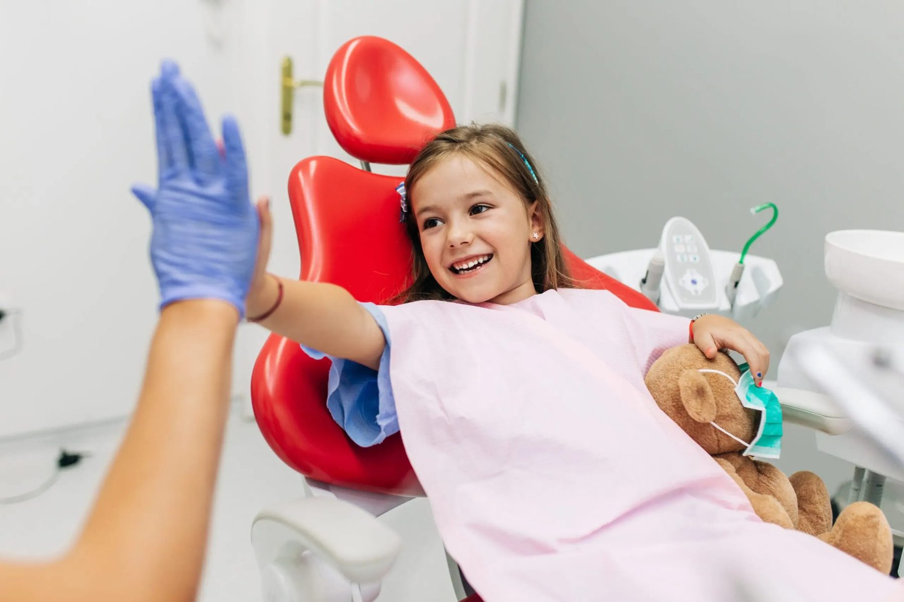 Family dentistry moment in a welcoming office